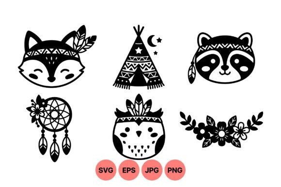 Download Boho Woodland Animal Clipart Set - Clipart Collection