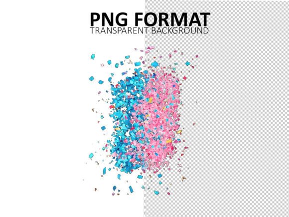 Download Colorful Confetti Clipart - Clipart Collection