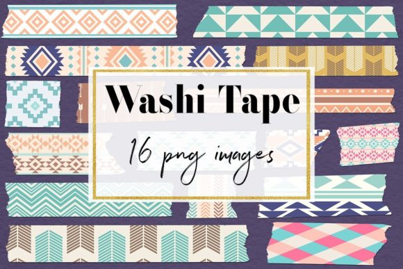 Download Aztec Washi Tape Clipart - Clipart Collection