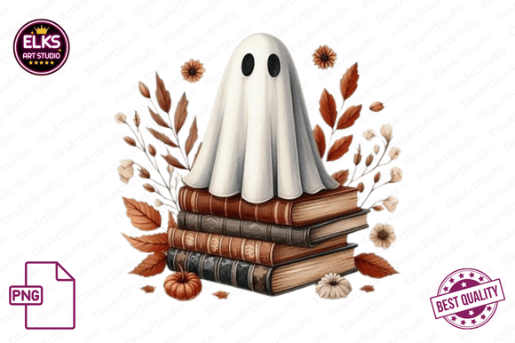 Download Vintage Fall Ghost Clipart, Autumn Boho - Clipart Collection