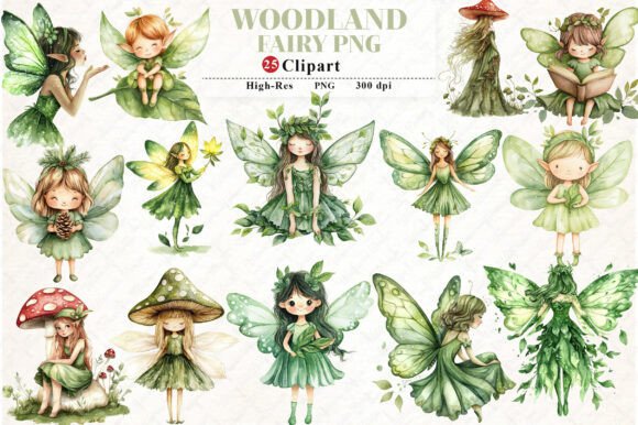 Download Woodland Fairy Clipart - Clipart Collection