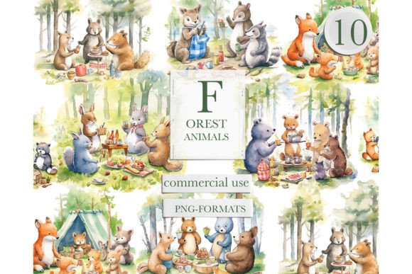 Download Forest Animals Png, Baby Animals Clipart - Clipart Collection
