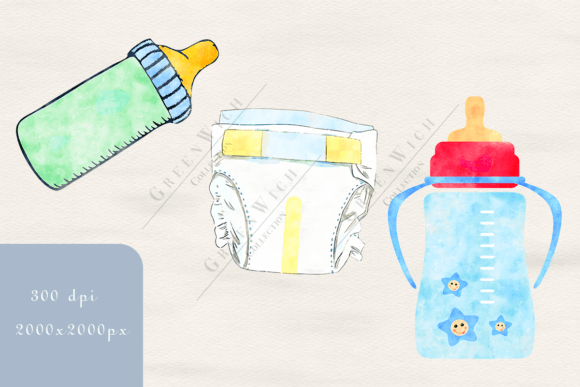 Download Watercolor Boho Baby Clipart - Clipart Collection