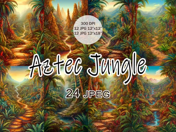 Download Aztec Jungle Tropical JPEG Clipart - Clipart Collection
