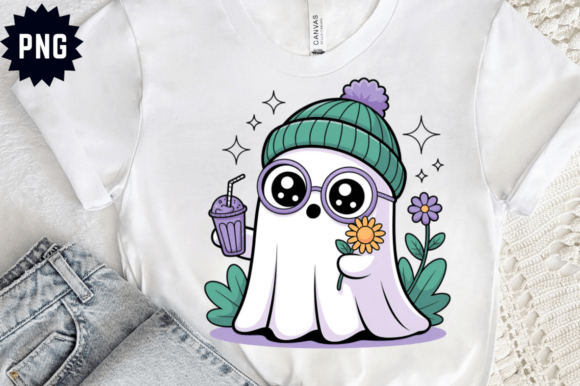 Download Pastel Boo Ghost PNG Clipart Design - Clipart Collection