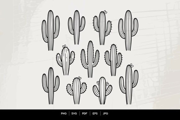 Download Cactus SVG Bundle Desert Clipart - Clipart Collection