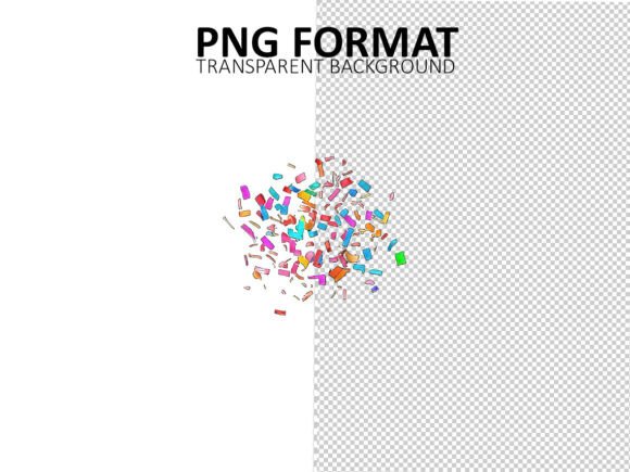 Download Colorful Confetti Clipart - Clipart Collection